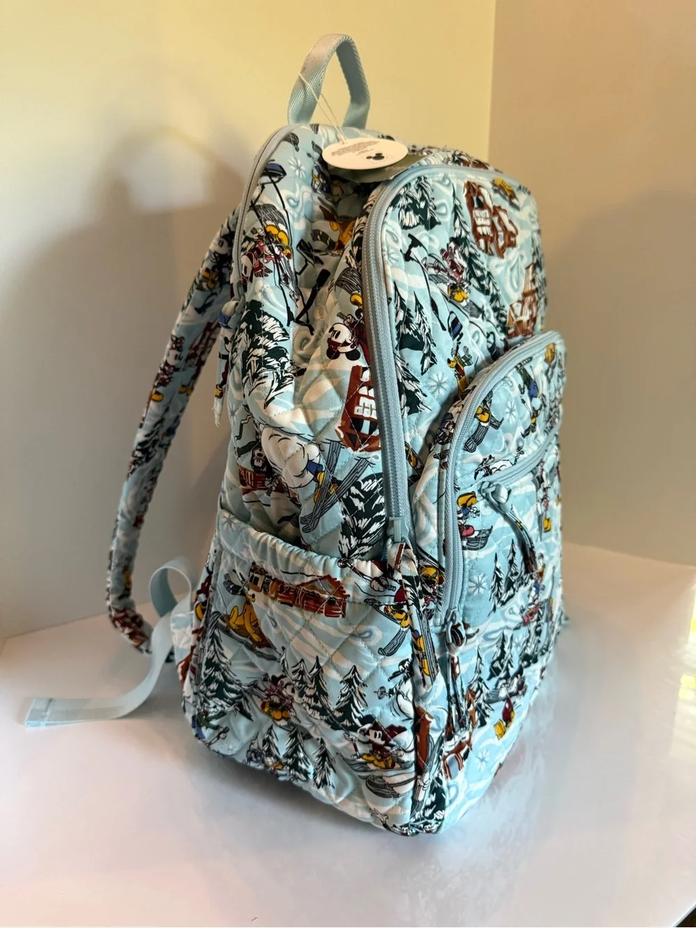 NWT Vera Bradley x Disney Bancroft backpack in Ski Weekend Mickey and Friends